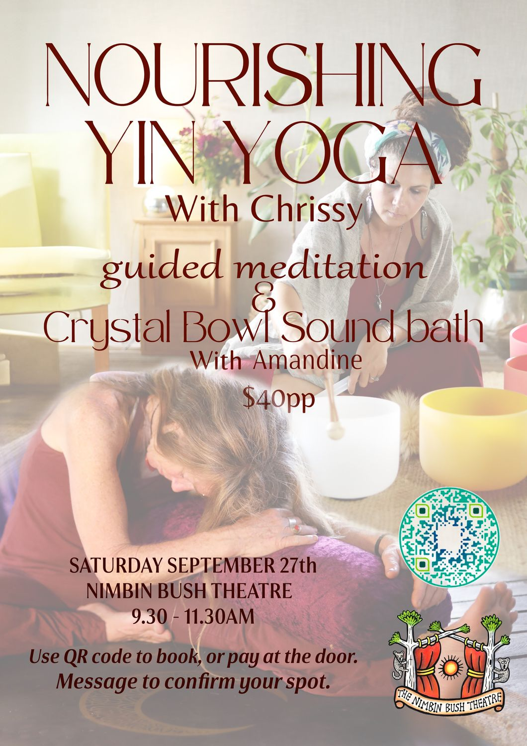 Nourishing Yin Yoga and Sound Healing