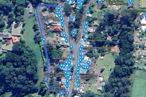 Map of Nimbin Village