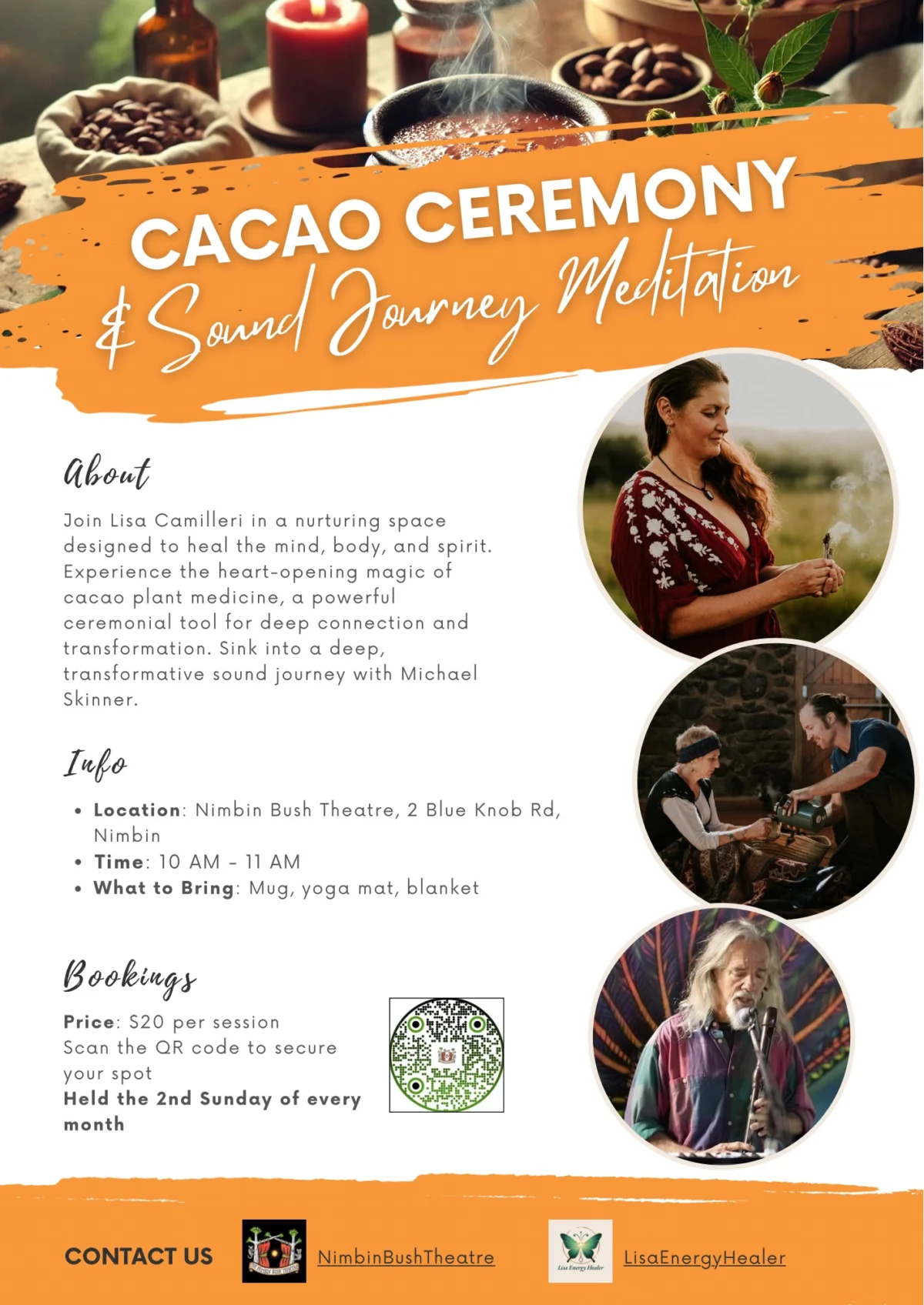 Cacao Ceremony & Sound Journey Meditation