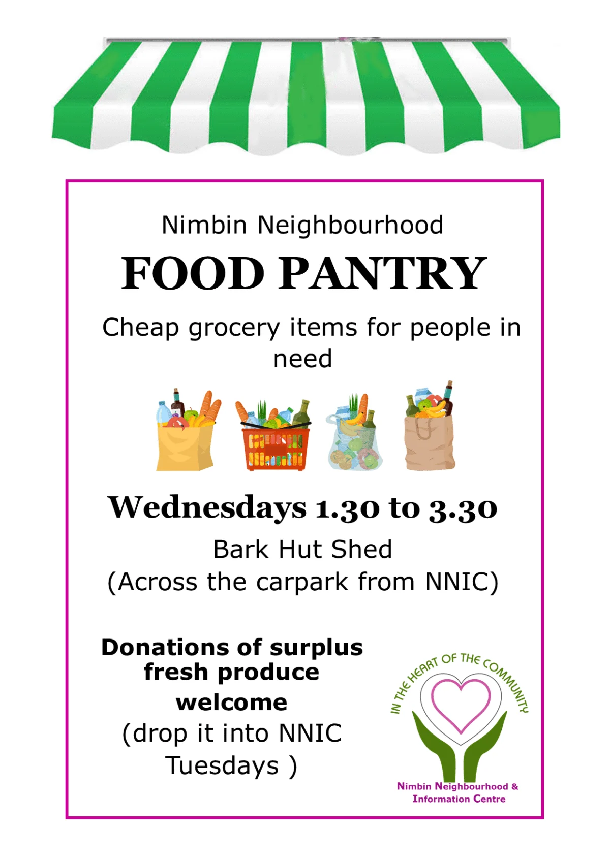 Nimbin Neighbourhood Weekly Food Pantry