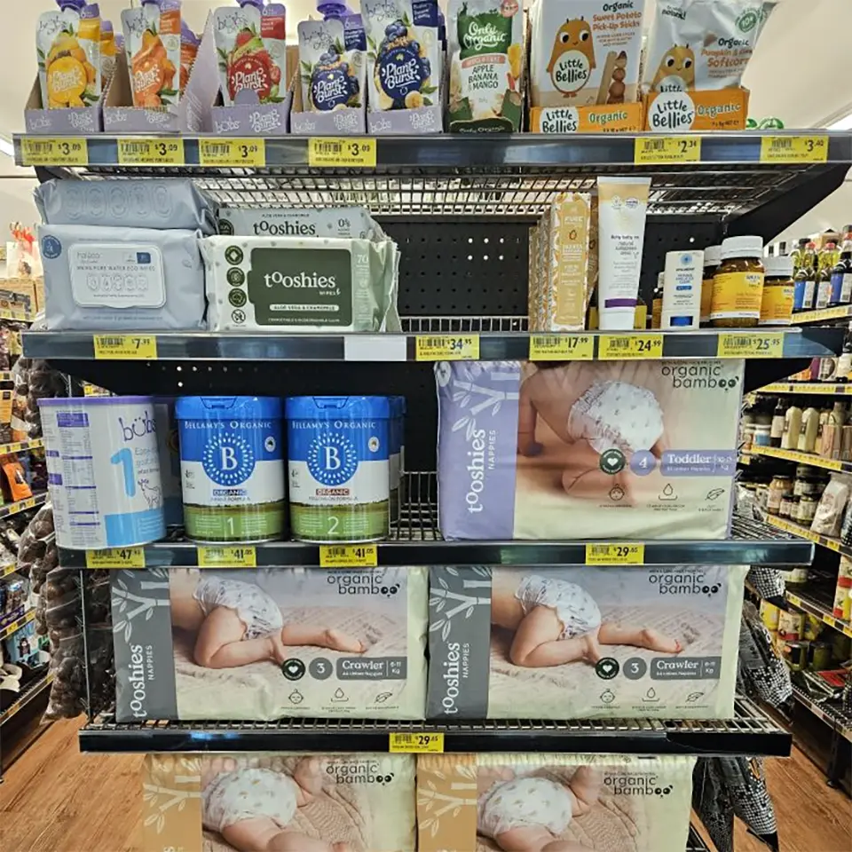 Baby Products, Nappies, Wipes & Formula