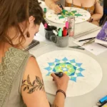 Mandala Art Workshop in Nimbin NSW