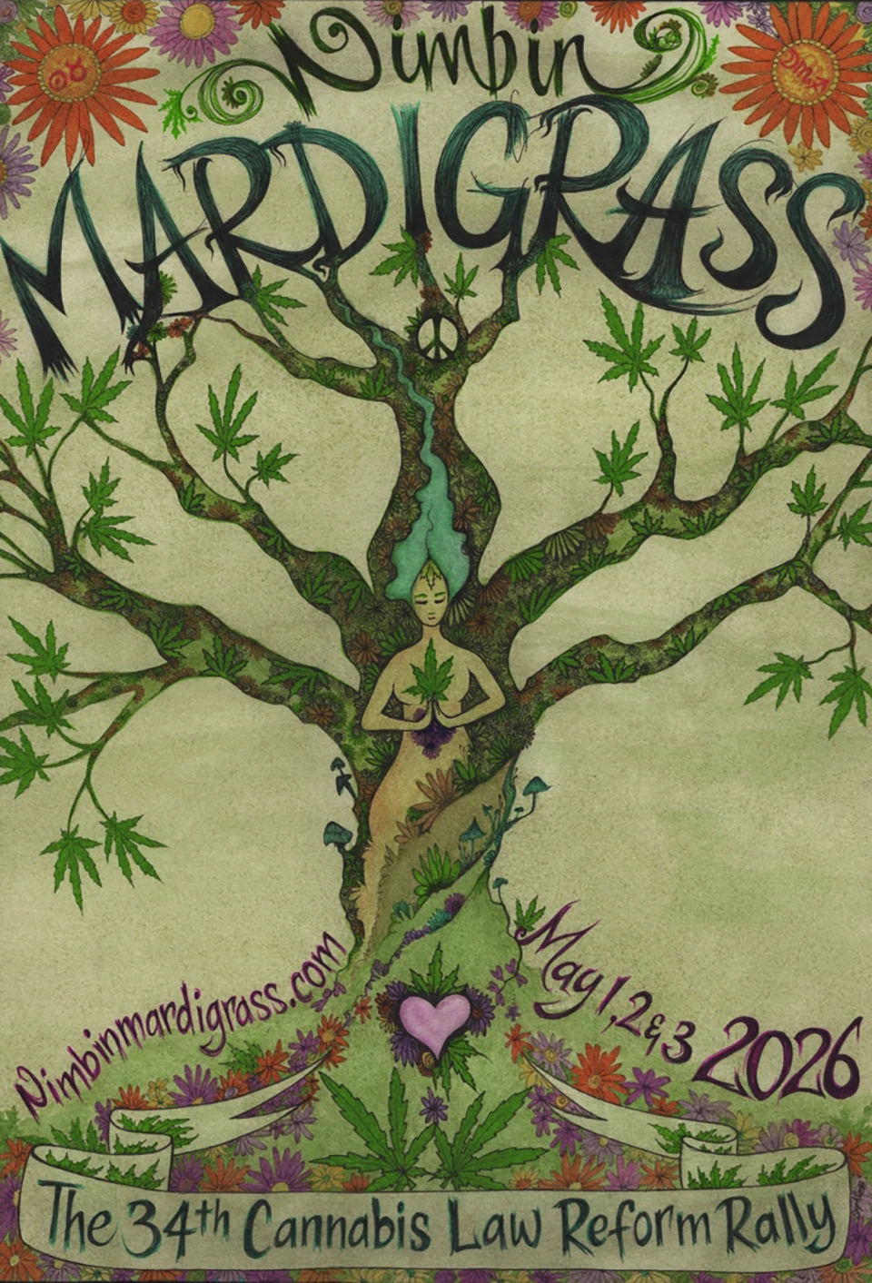 Nimbin MardiGrass 2026, Nimbin NSW