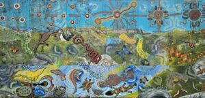 Nimbin’s Bundjalung Dreaming Mural