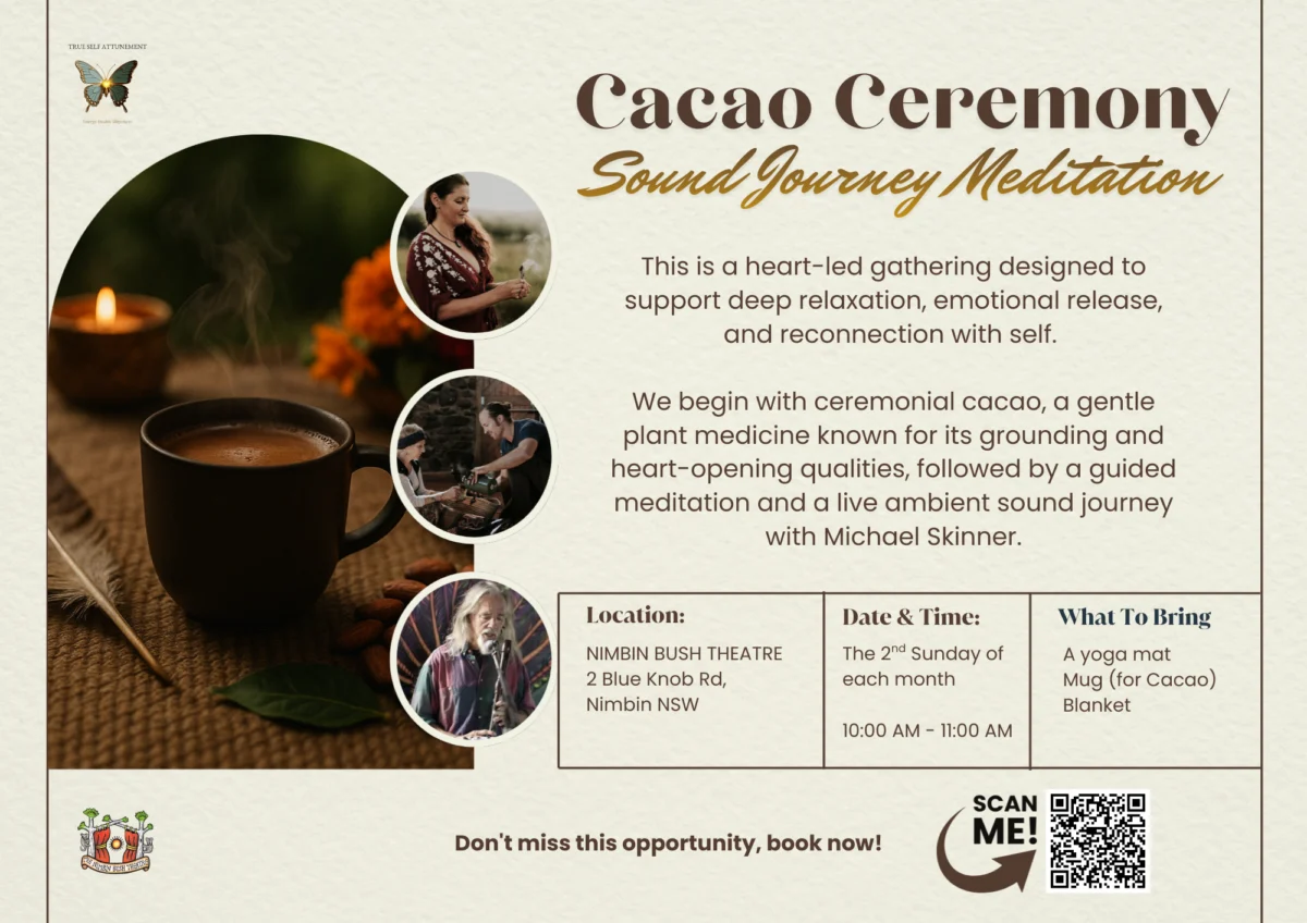 Nimbin Cacao Ceremony & Sound Journey