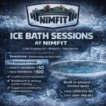 ICE BATH SESSIONS Nimfit Nimbin Gym🧊