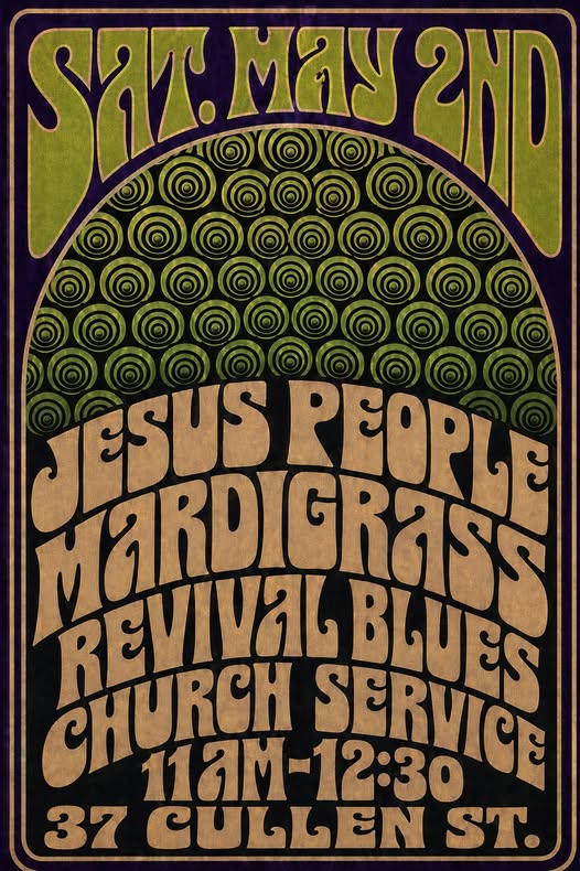 MardiGrass Revival Blues Church Service