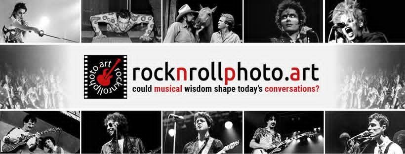 Rock n Roll Photo Art — black and white concert photos of musicians by Linda Bell