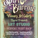 The Spirit Burrow — visionary art gallery, art studio, bespoke print shop and sound healing, Nimbin